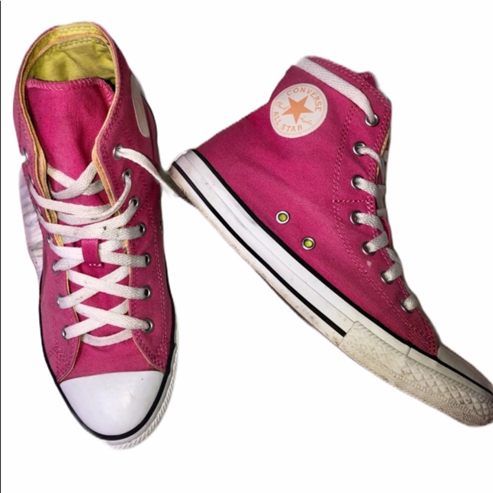 Converse layered high tops